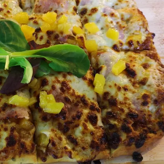 Pizza hawaiana