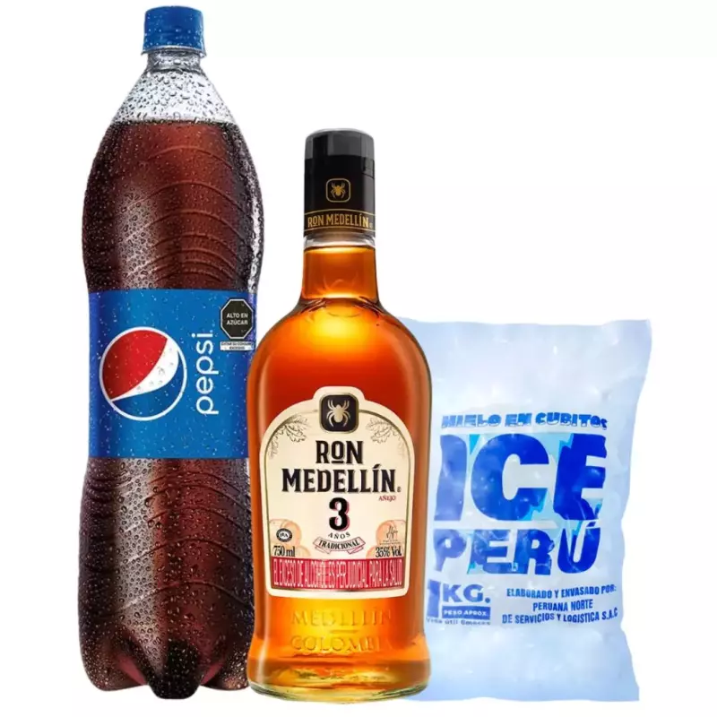 Combo Ron Medellin Añejo