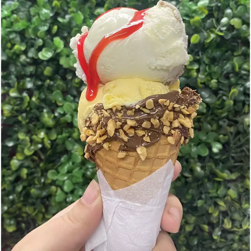 Cascão de bola trufado