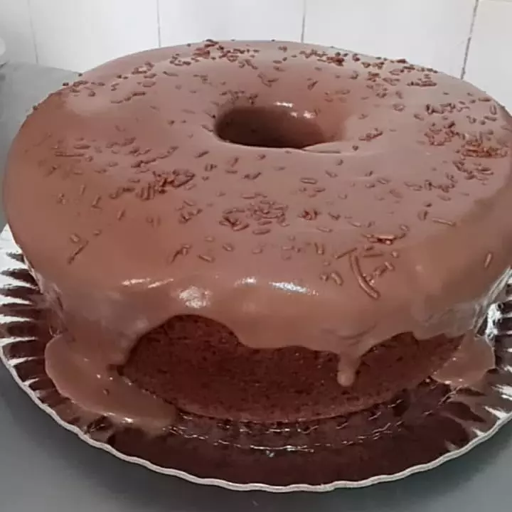 Bolo Clássico de cacau