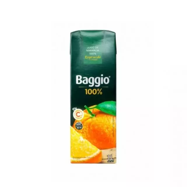 Baggio 1L 100% Natural de Naranja