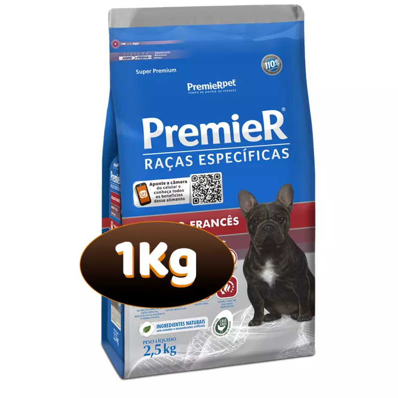 1 Kg - PremieR Bulldog Francês Adult