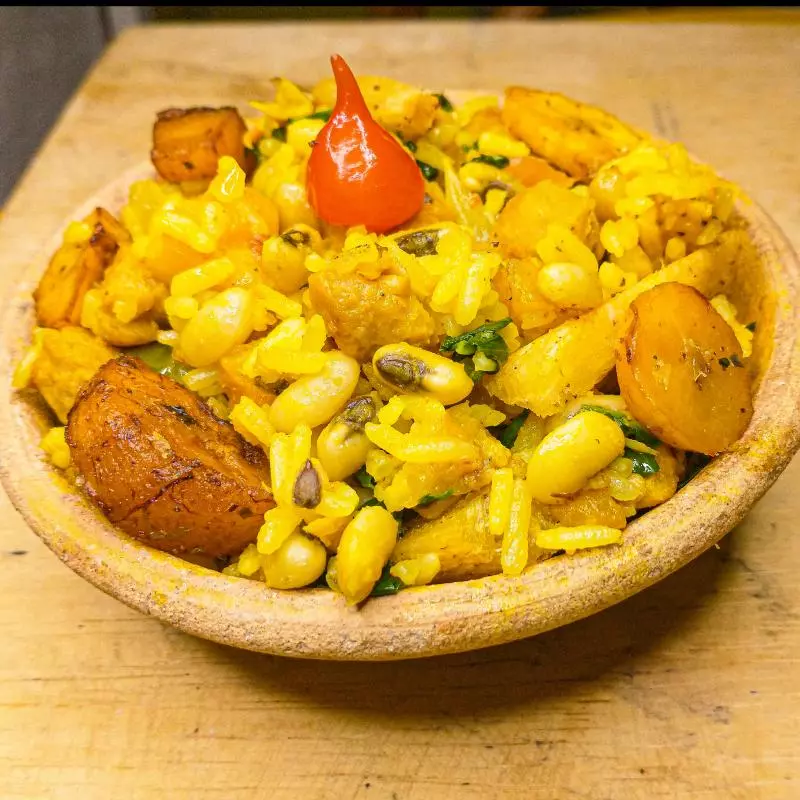 Baião de dois Vegano