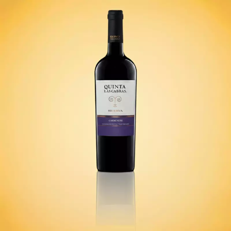 Botella di tinto Carmenere reserva