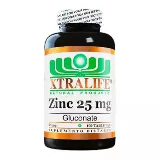 ZINC XTRALIFE 25 MG