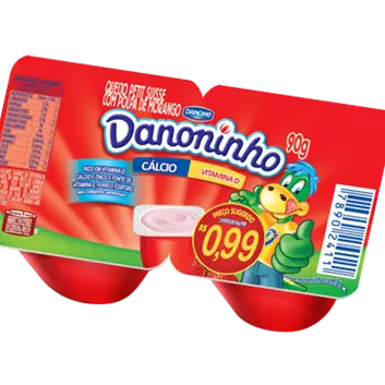 Danoninho Petit Suisse Morango 80g