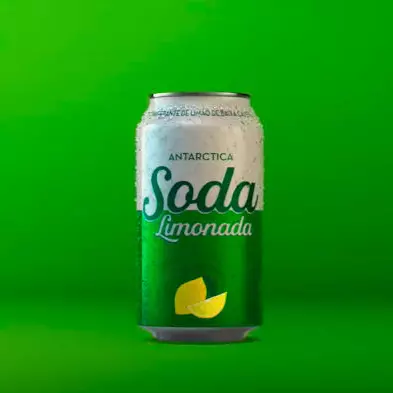 Soda Limonada Antarctica Lata 350ml