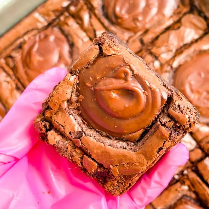 Fatia Brownie Nutella