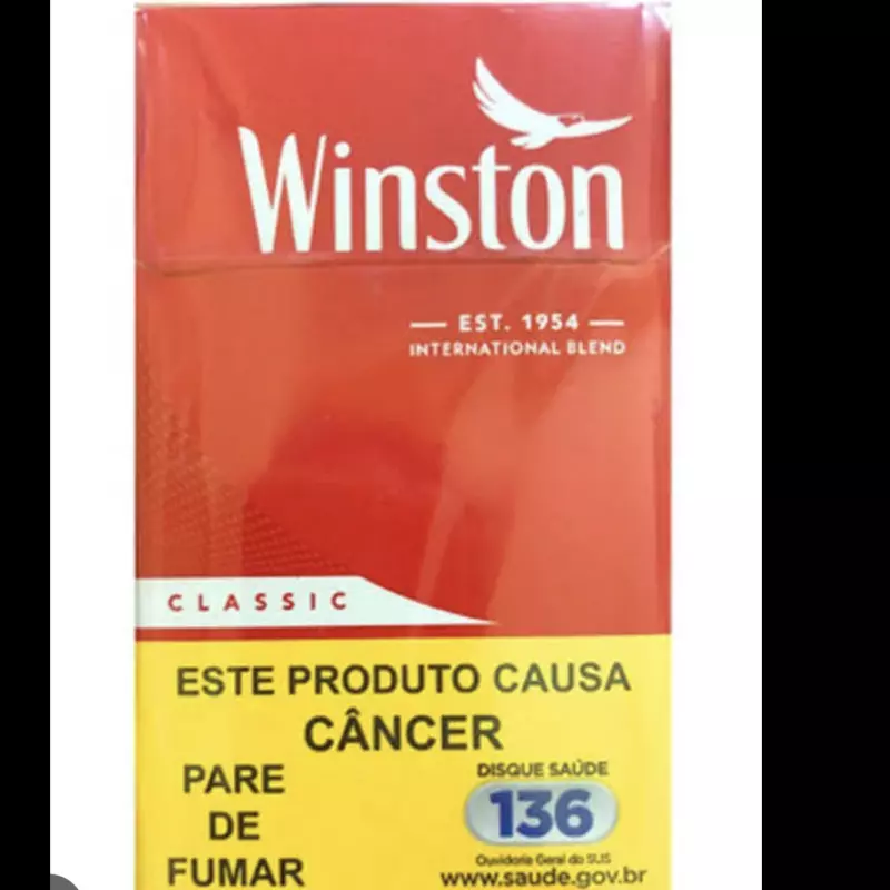 Cigarro winston vermelho