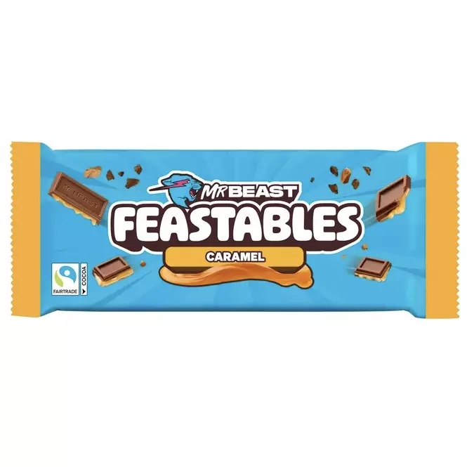 Feastables caramel 2.1oz