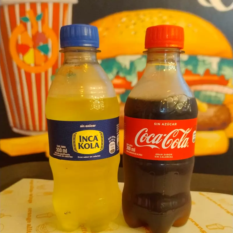 Coca Cola ó Inca Kola  de 300ml