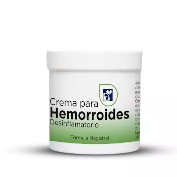 Crema para hemorroides
