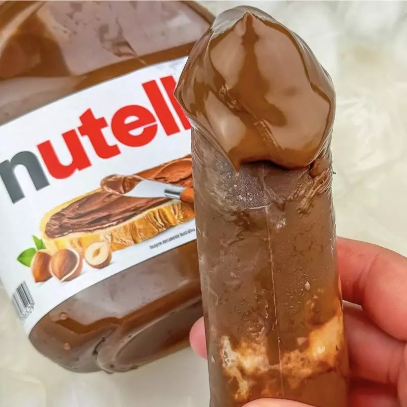 Gelato Ninho com Nutella