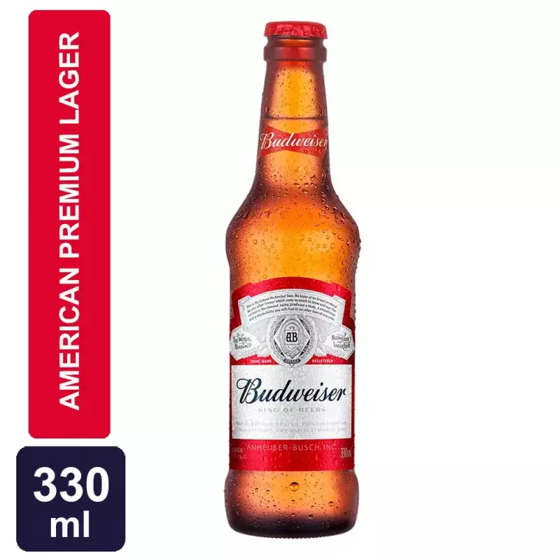 CERVEJA BUDWEISER 330 ML