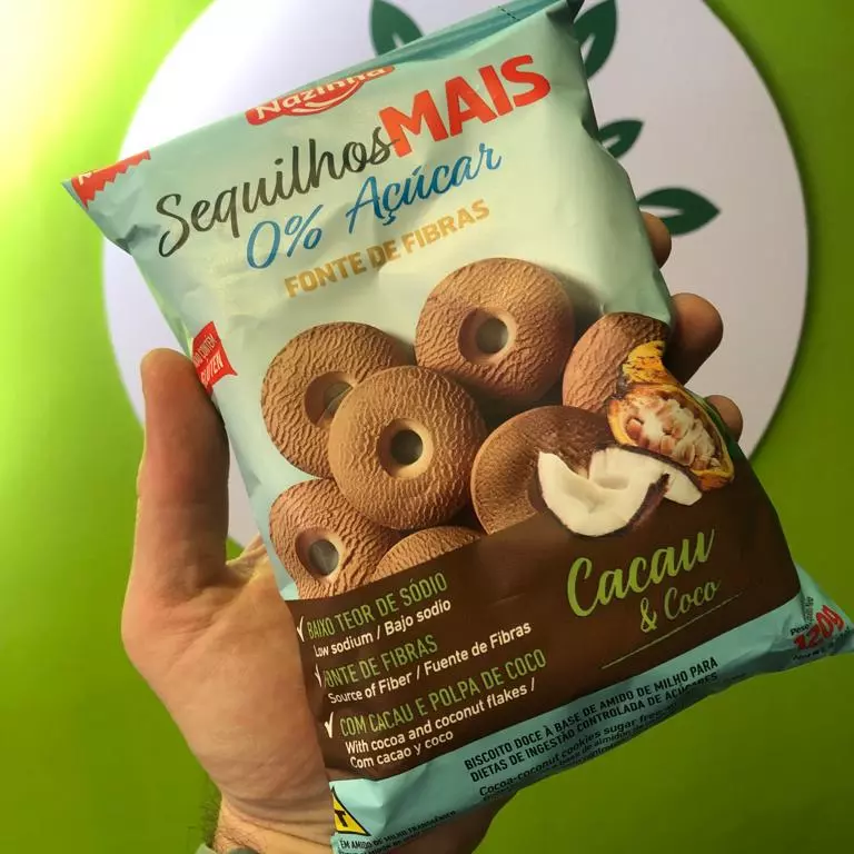 Sequilhos Nazinha Cacau e Coco