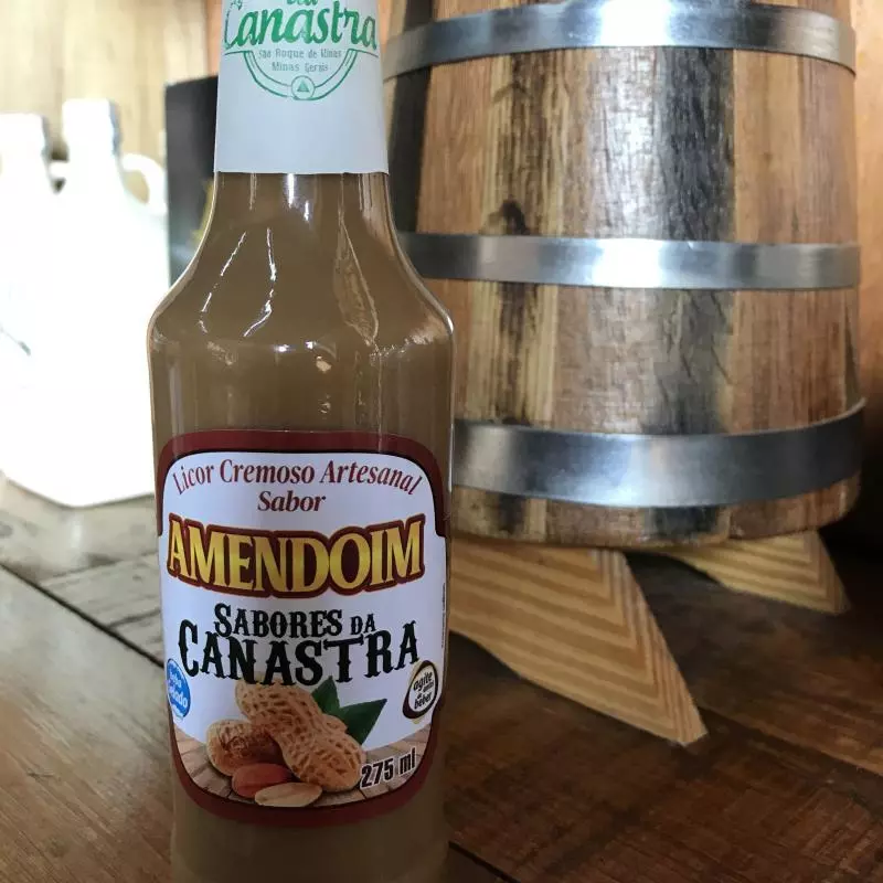 Licor cremoso de Amendoim