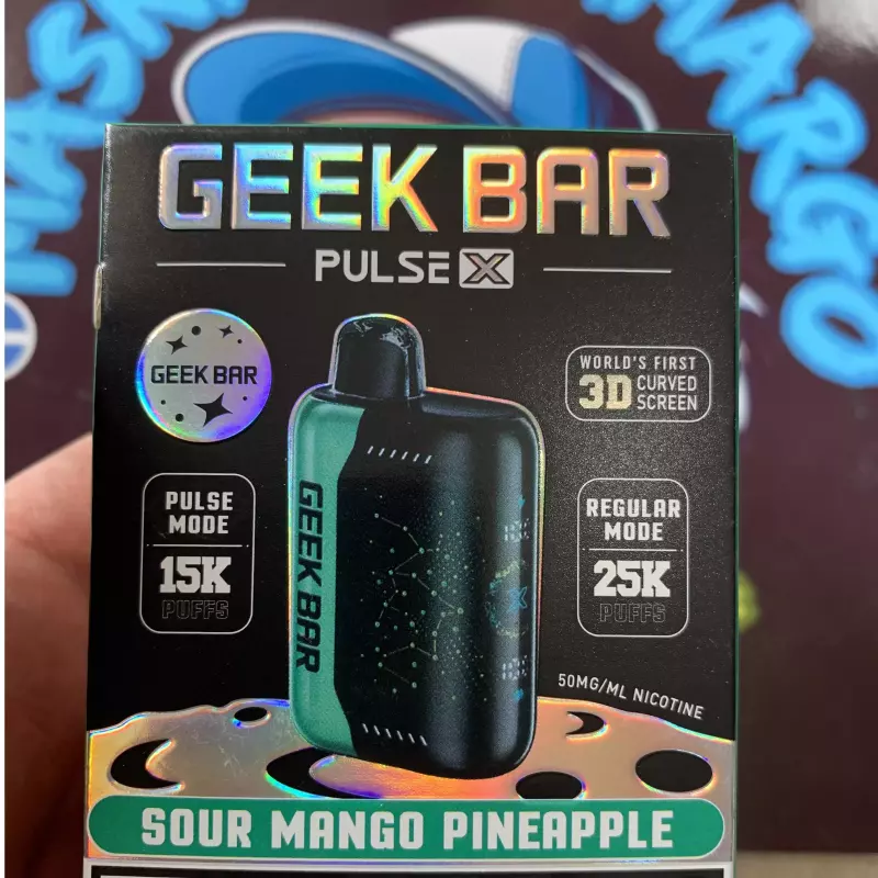 Geek -Sour Mango Pineapple 🥭🍍