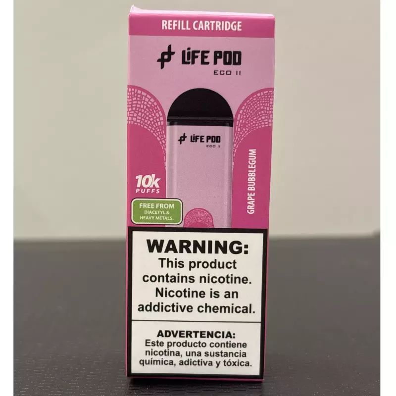 REFIL LIFE POD ECO2 10K UVA/CHICLETE