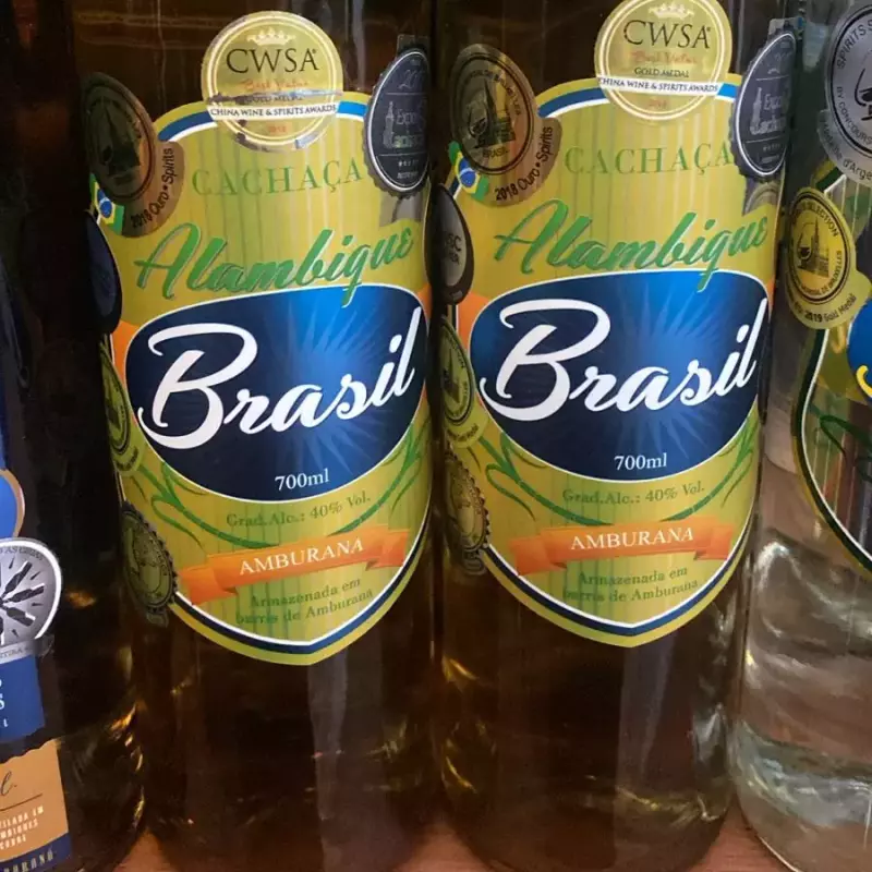 CACHAÇA ALAMBIQUE BRASIL AMBURANA