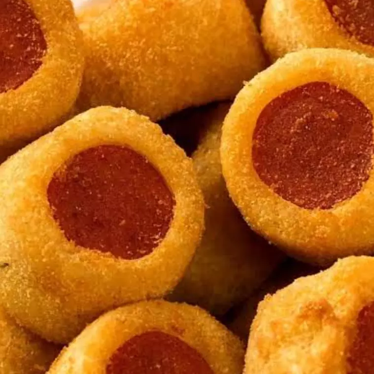 Mini erroladinho de salsicha