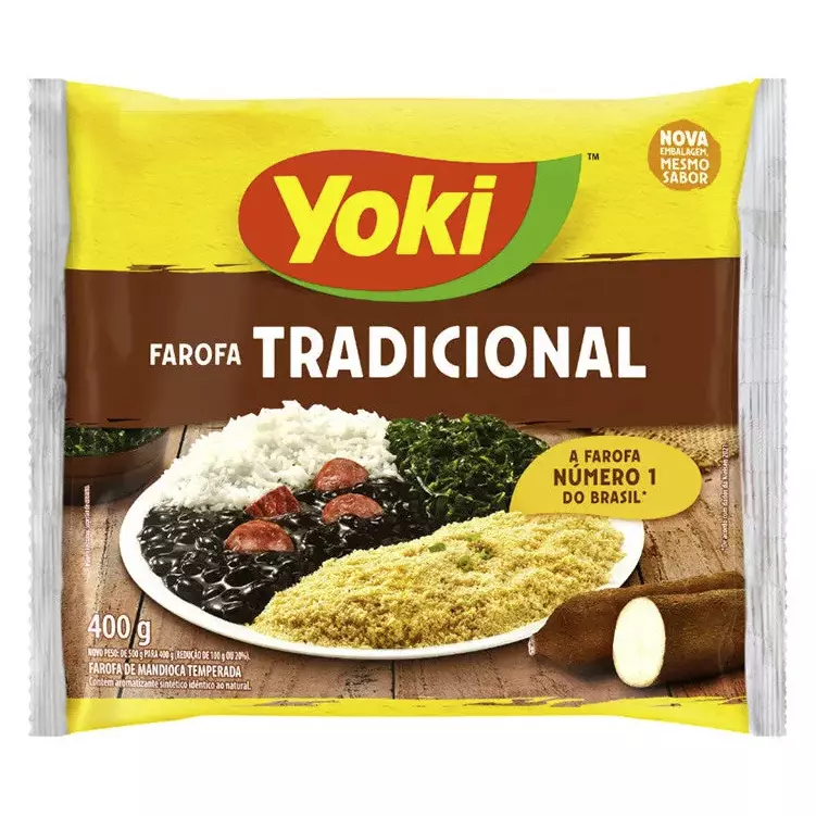Farofa Tradicional Yoki 400g