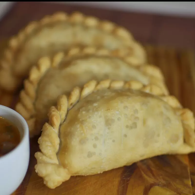 Empanada de Choclo y Queso Frita