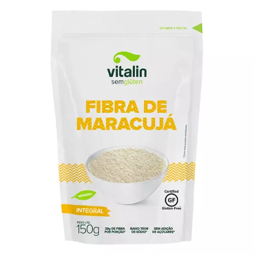 Fibra de Maracujá Sem Glúten 150g