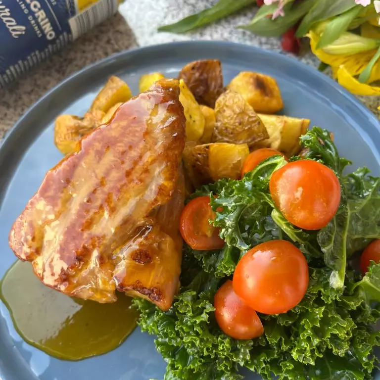 Atun en salsa de Maracuya