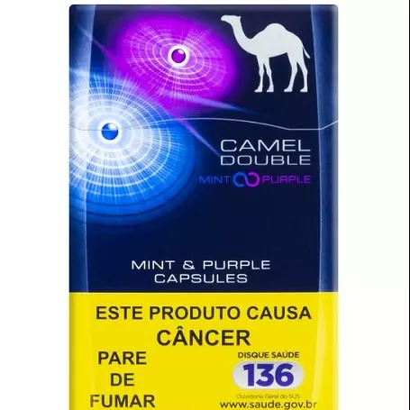 Cigarro Camel Double Mint Purple