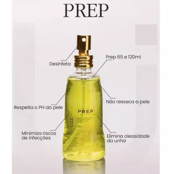 Prep Higienizador UZE Nails 65ml