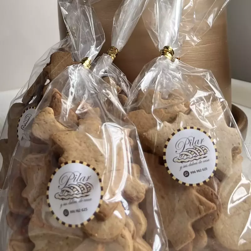 Galletas de jengibre una docena