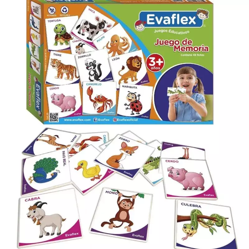 Juego de Memoria - Evaflex