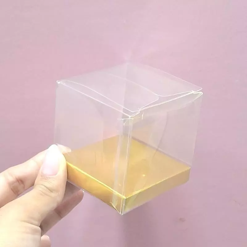 Caja acetato cubo pequeña carnaval