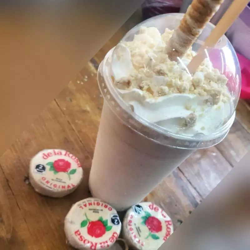 Frappe de mazapan
