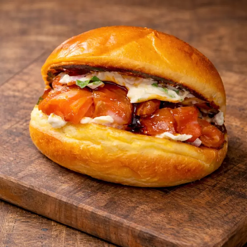 Hamburguer Com Salmão