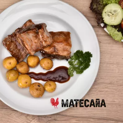 Costillas de cerdo BBQ