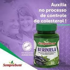 Berinjela 90 cápsulas - 350mg