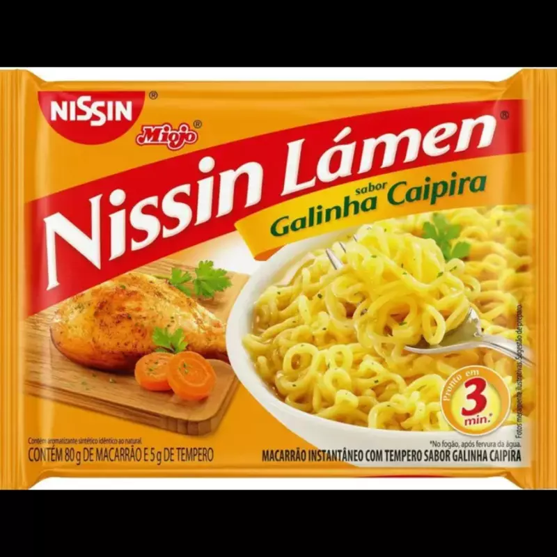 NISSIN MIOJO GALINHA CAIPIRA 85GR