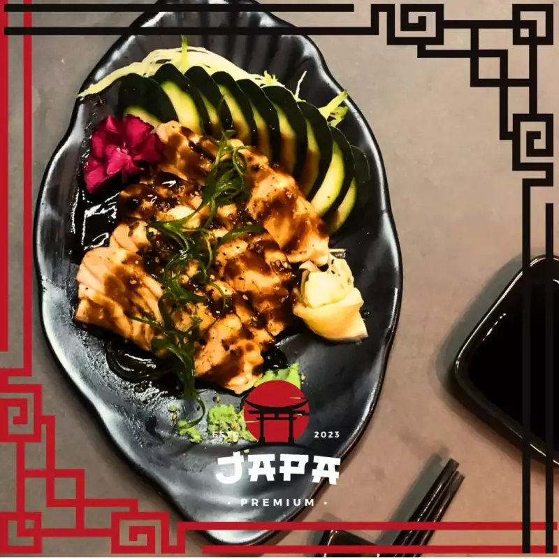 SASHIMI SALMÃO MAÇARICADO -  8 UND