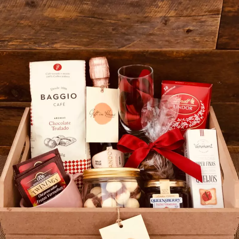 CESTA DE CAFÉ DA MANHÃ SWEET BERRY