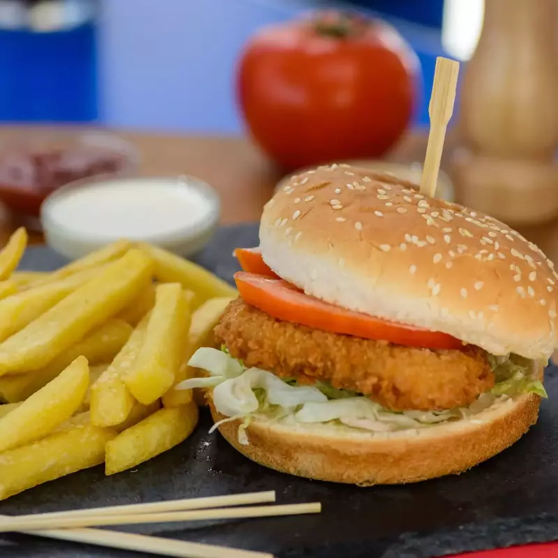 Menu Hamburguesa Pollo Crujiente