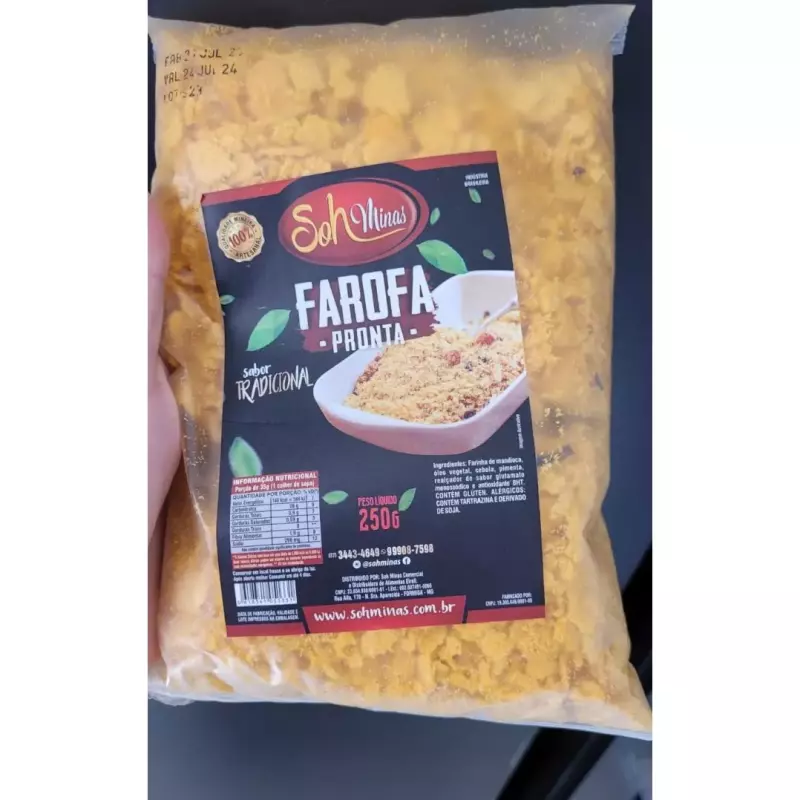 FAROFA PRONTA 250G