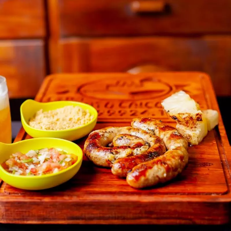 Carneiro com Queijo Coalho