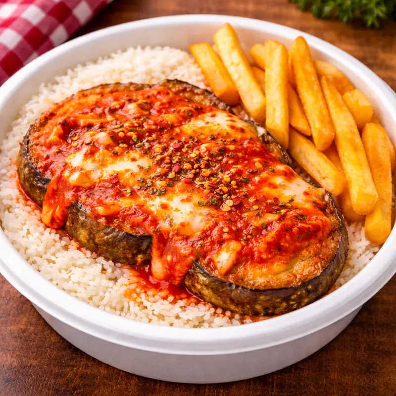 Berinjela à Parmegiana