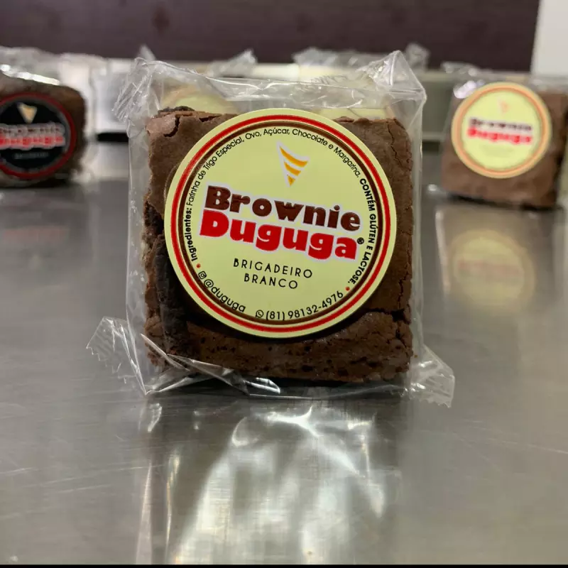 brownie de brigadeiro branco