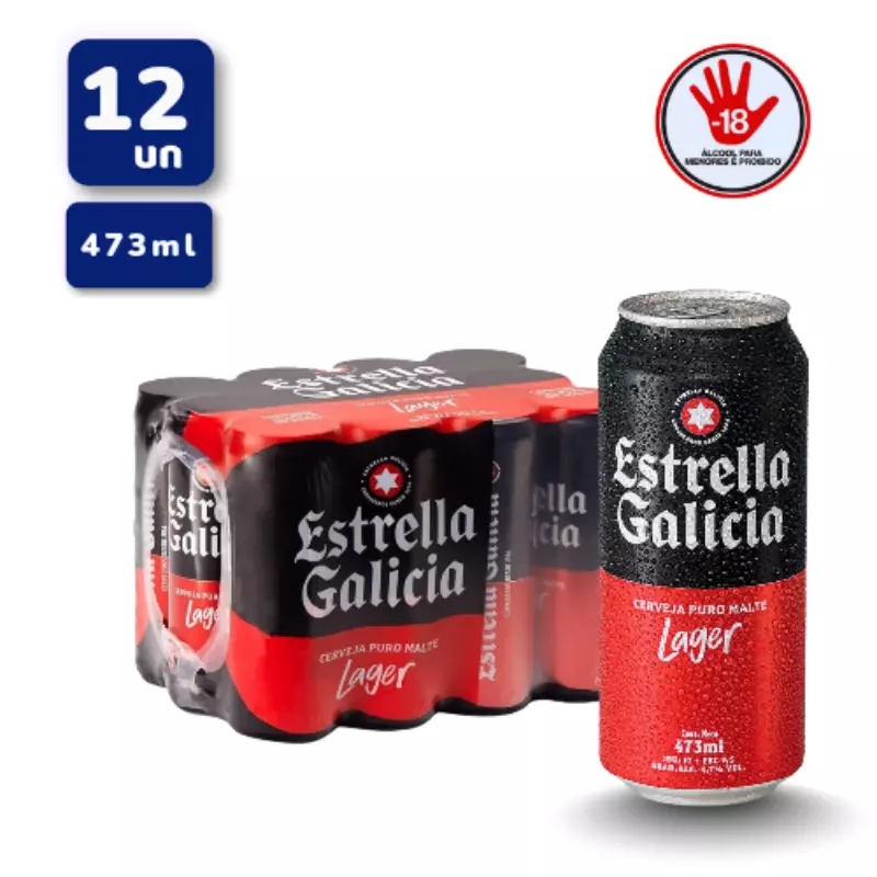 Mala Latão Estrella Galicia