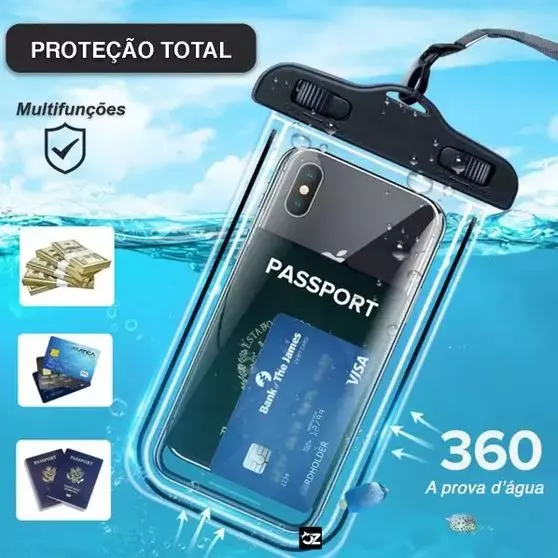 Bolsa Case Prova Dágua Celular