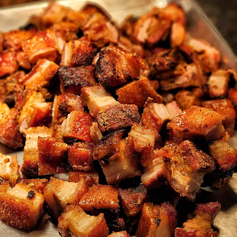 Pork belly burnt ends