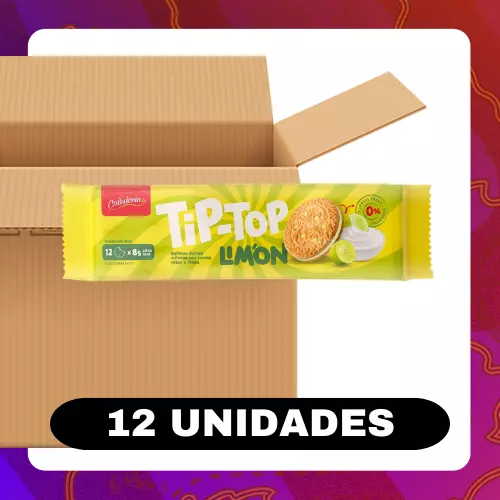Docena Tip Top Galleta Limón 96g