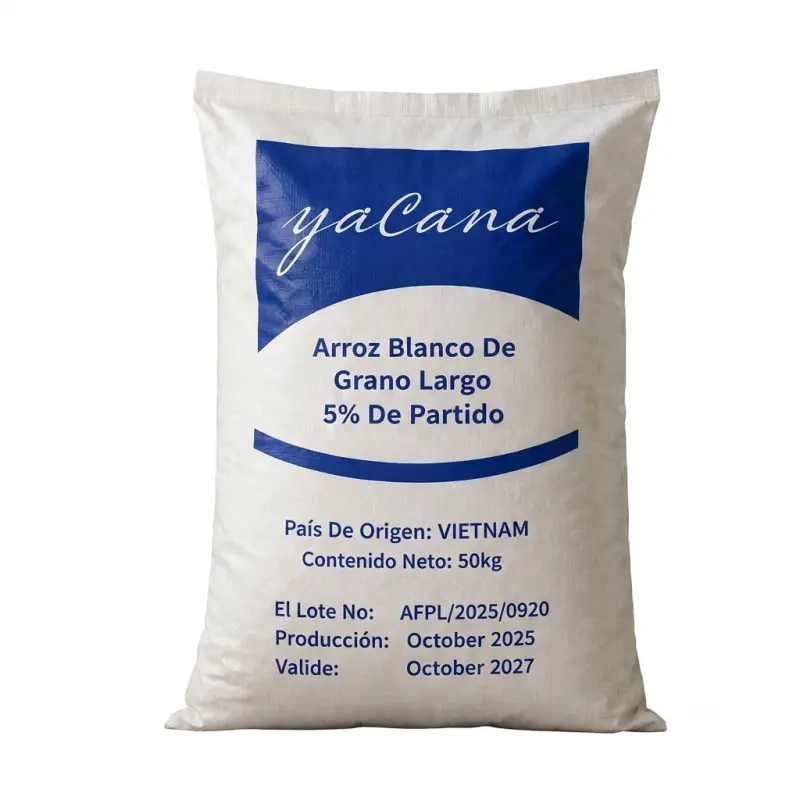 Saco de arroz importado 50kg